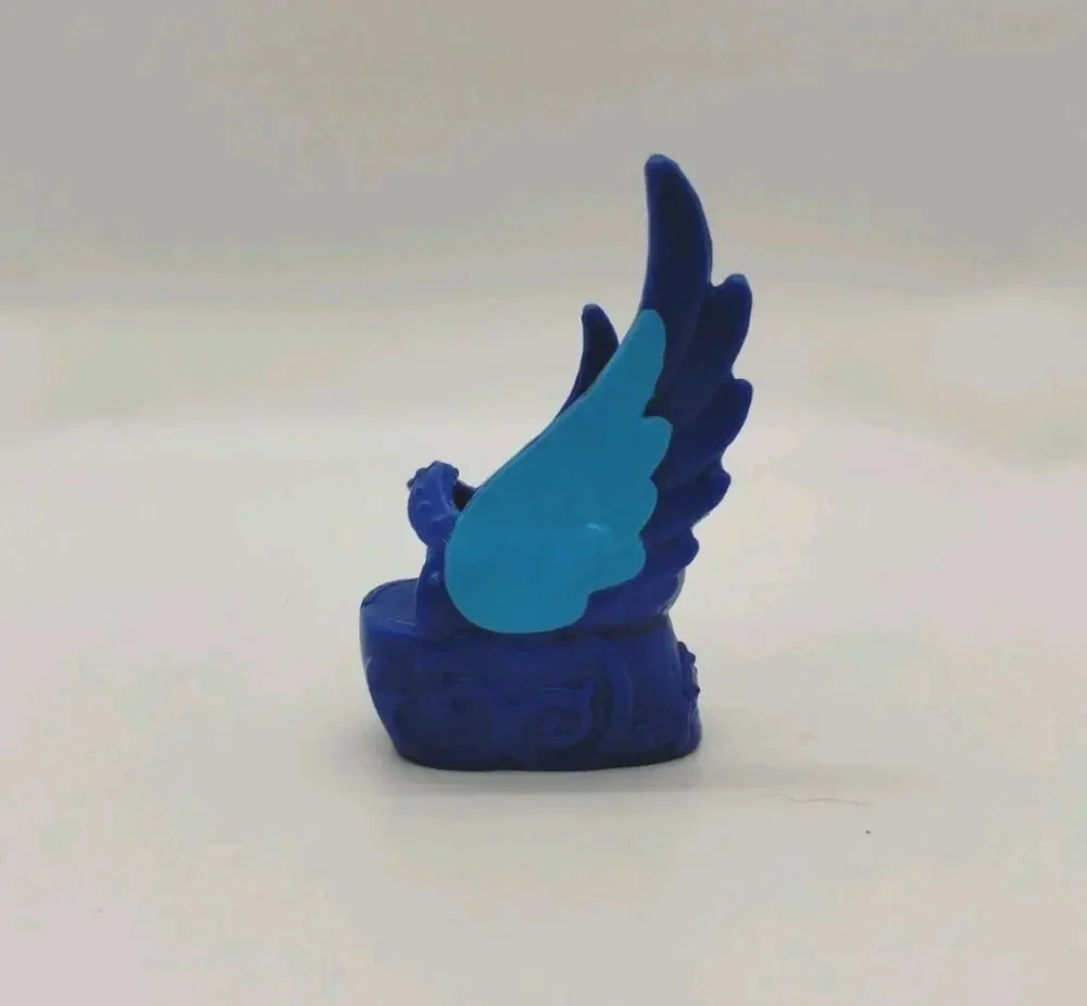 Monster High Inner Monster Blue Winged Shoe Wedge Heel (One Left Shoe)